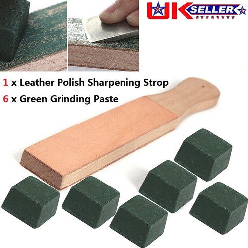 Dual sided leather - sided, strop