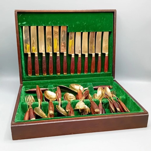 Vtg piece cutlery set - vtg,