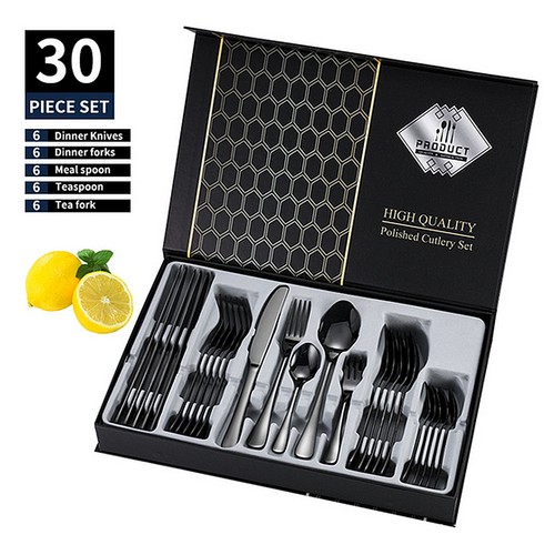 30pcs cutlery dinner - 30pcs, set