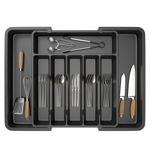 Cutlery drawer organiser - cutlery,