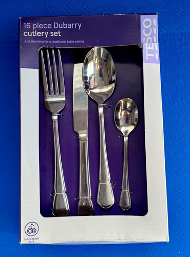 Tesco dubarry 16pc stainless - dubarry,